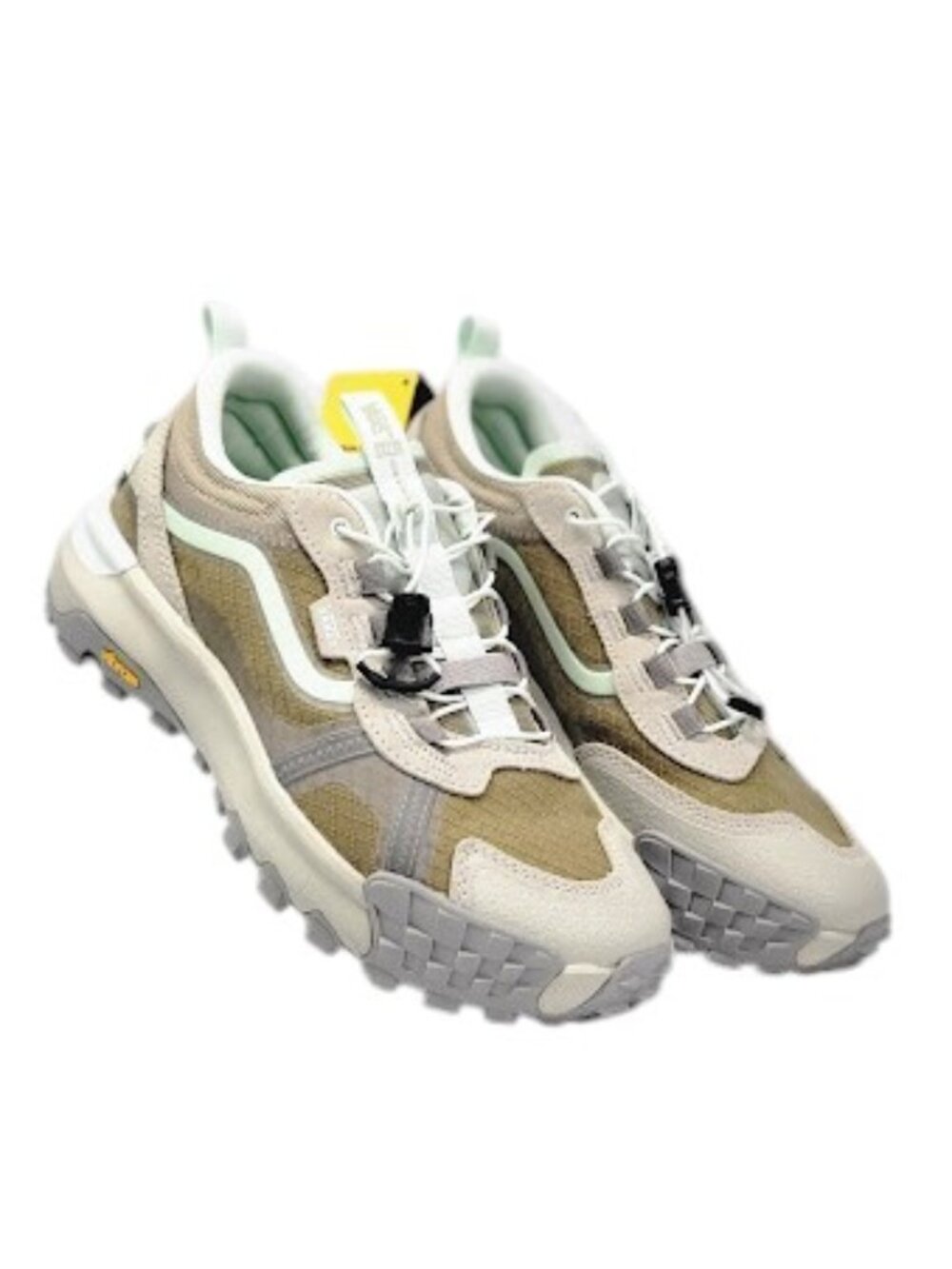 VANS MTE Crosspath XC Shoes Women's 7.5 Trail Hiking Sneakers Beige Green NWT